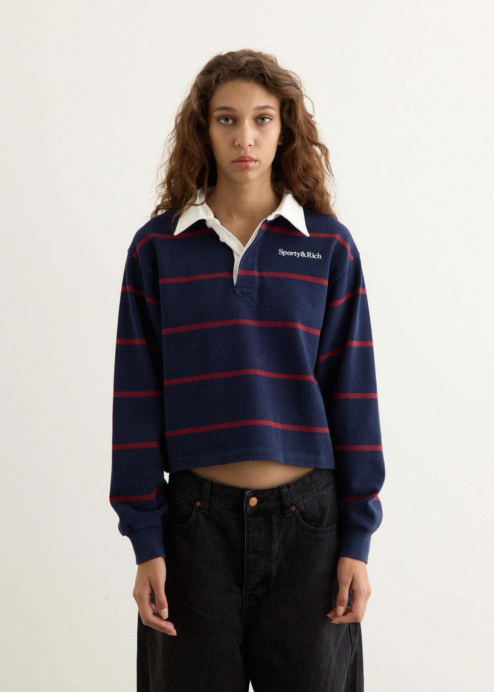 Serif Logo Rugby Polo