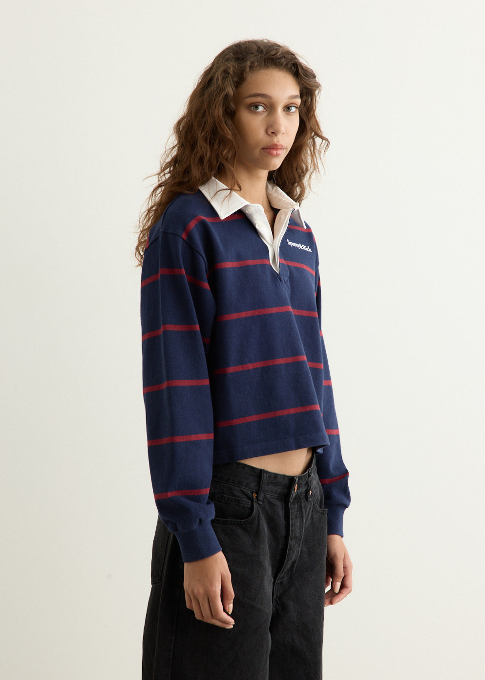 Serif Logo Rugby Polo