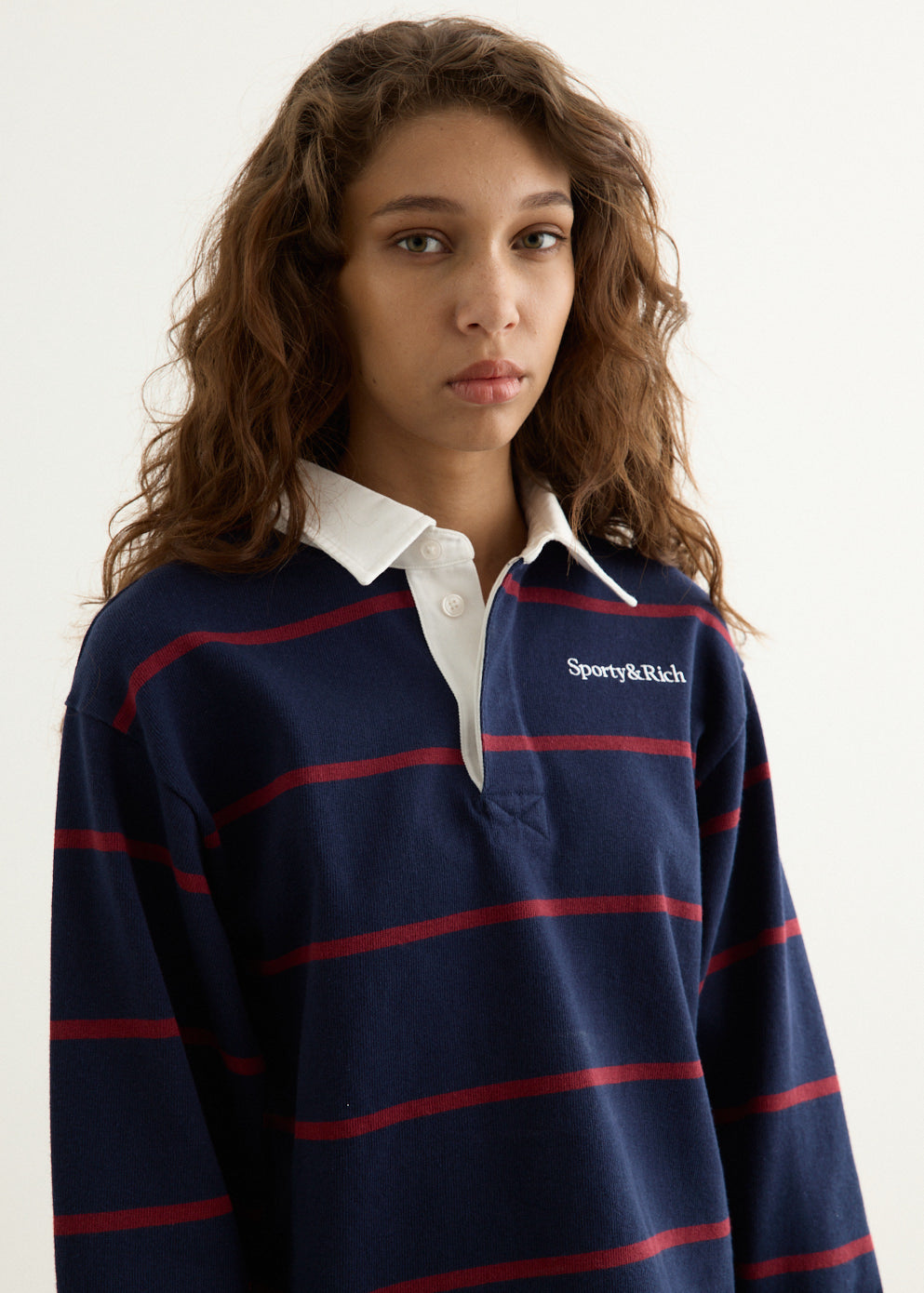 Serif Logo Rugby Polo
