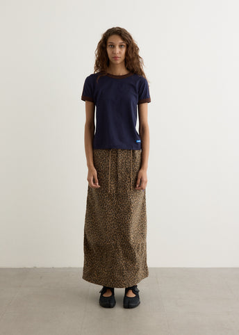 String Fatigue Skirt - Brushed Sateen