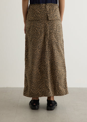 String Fatigue Skirt - Brushed Sateen
