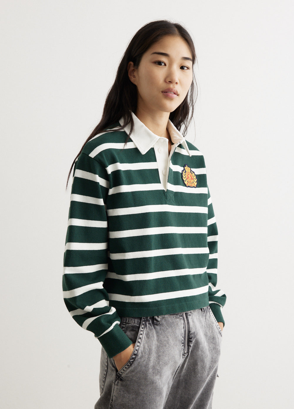 NY Crest Rugby Polo