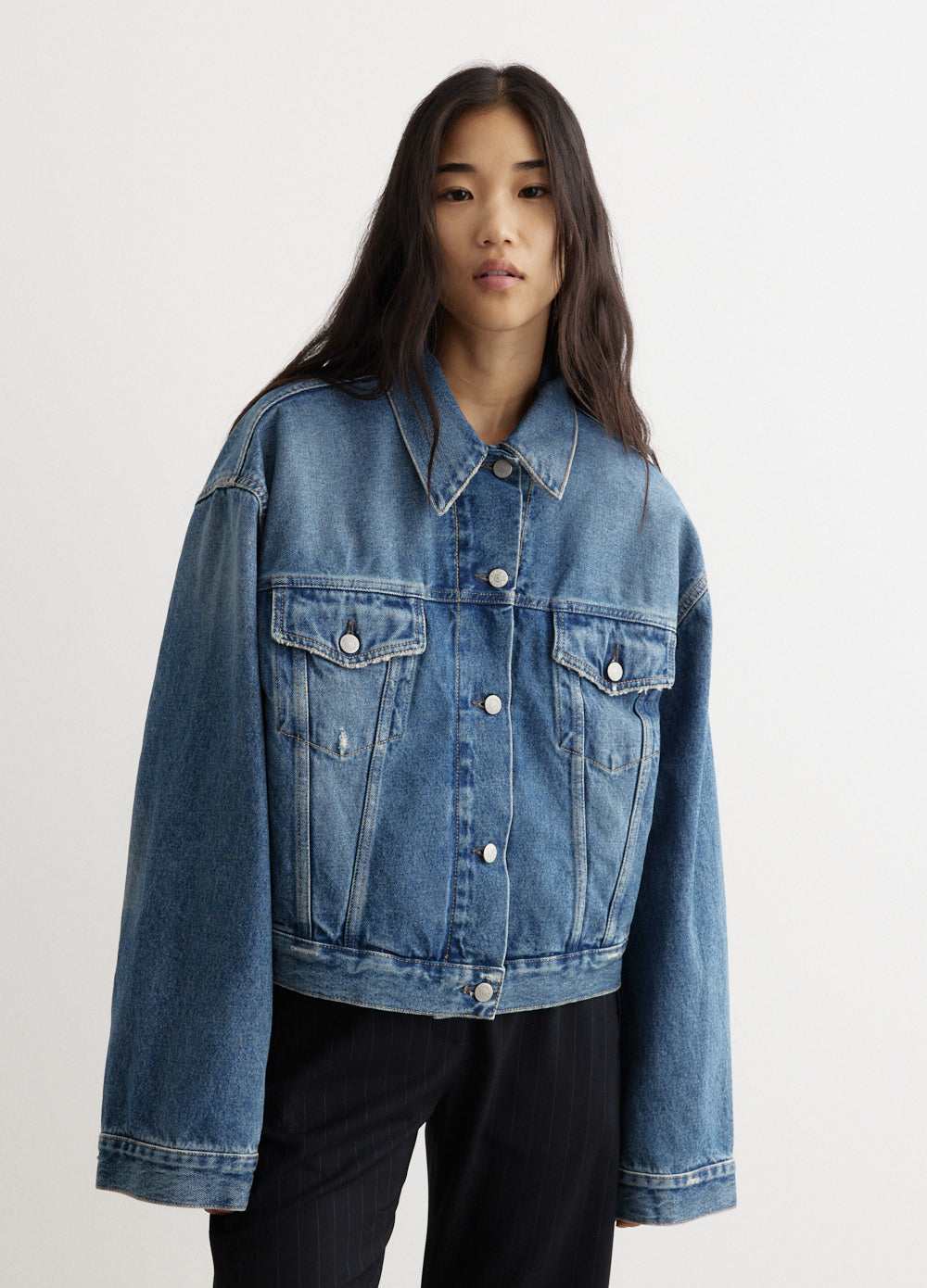 Acne Studios - Rowan Denim Jacket - Jacket,Specials : American Fashion Style Bags On Sale