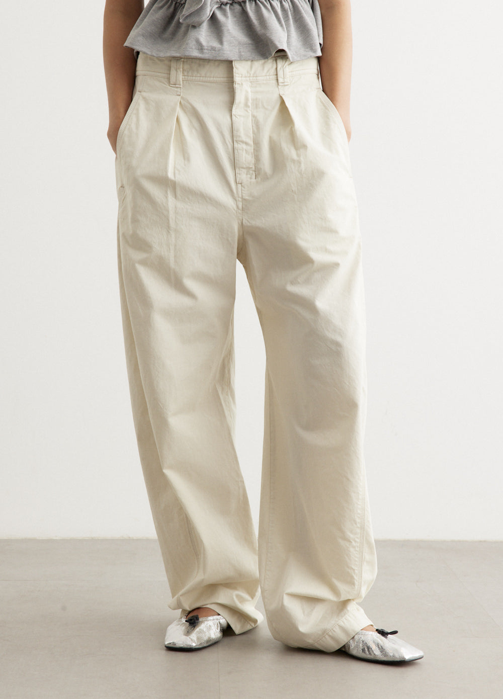 Lemaire - Multi-Topstitch Pants - Pant,Specials : American Fashion Style Bags On Sale Lemaire - Multi-Topstitch Pants - Pant,Specials : American Fashion Style Bags On Sale