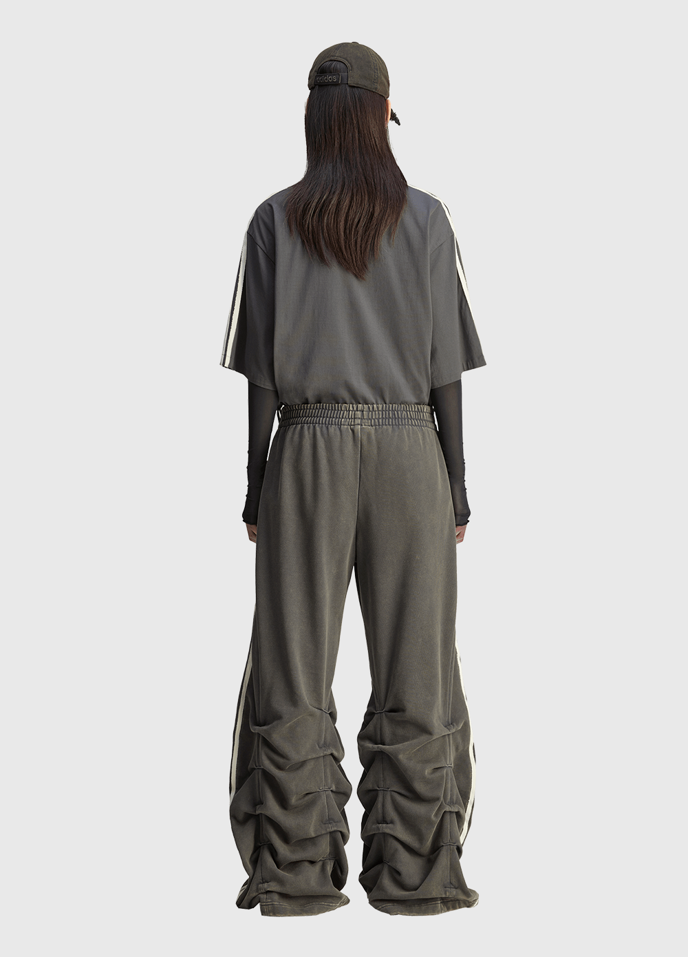 Adidas Originals - ADIDAS ORIGINALS X AVAVAV RUCHED PANTS