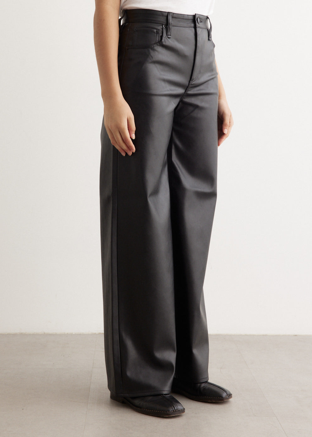 Sofie Ankle Faux Leather Pants