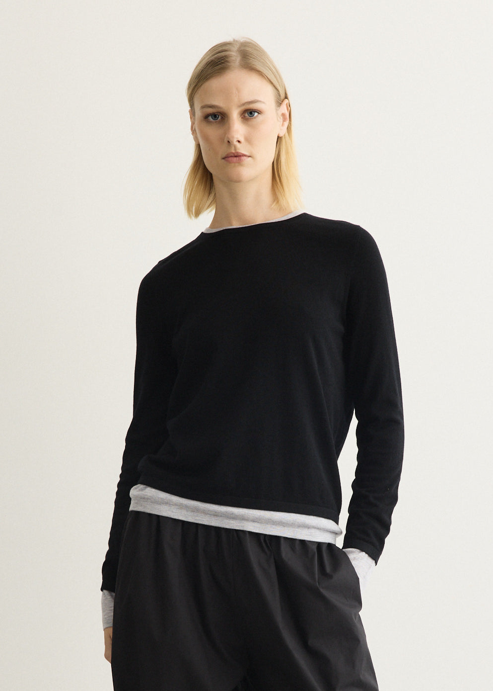 Amber Layered Sweater