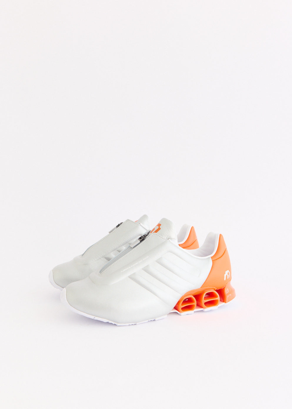 x MIAOU Megaride ‘Silver Metallic Power Blue' Sneakers