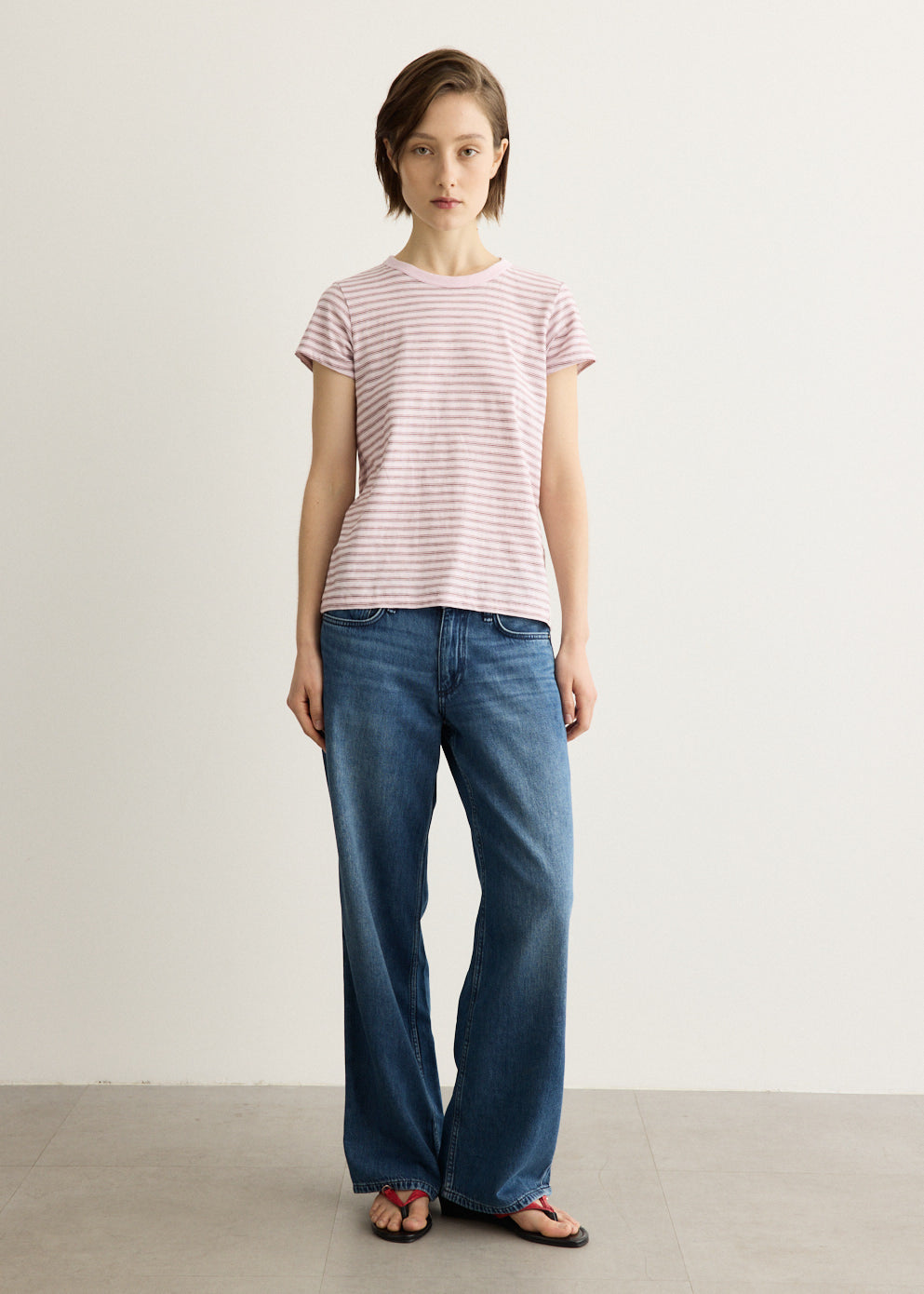 Saige Ankle Straight Jeans
