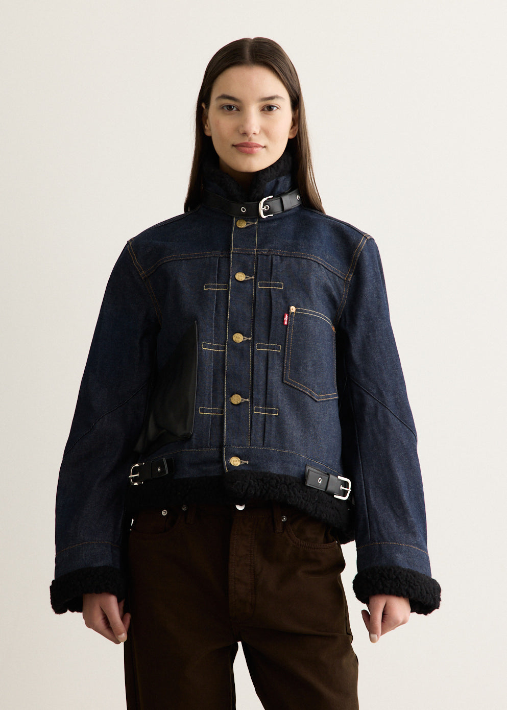 x Sacai Women's Sherpa Jacket