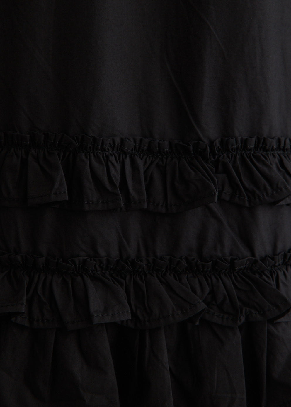 Cotton Poplin Mini Dress