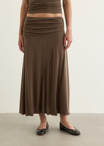 Wave Midi Skirt