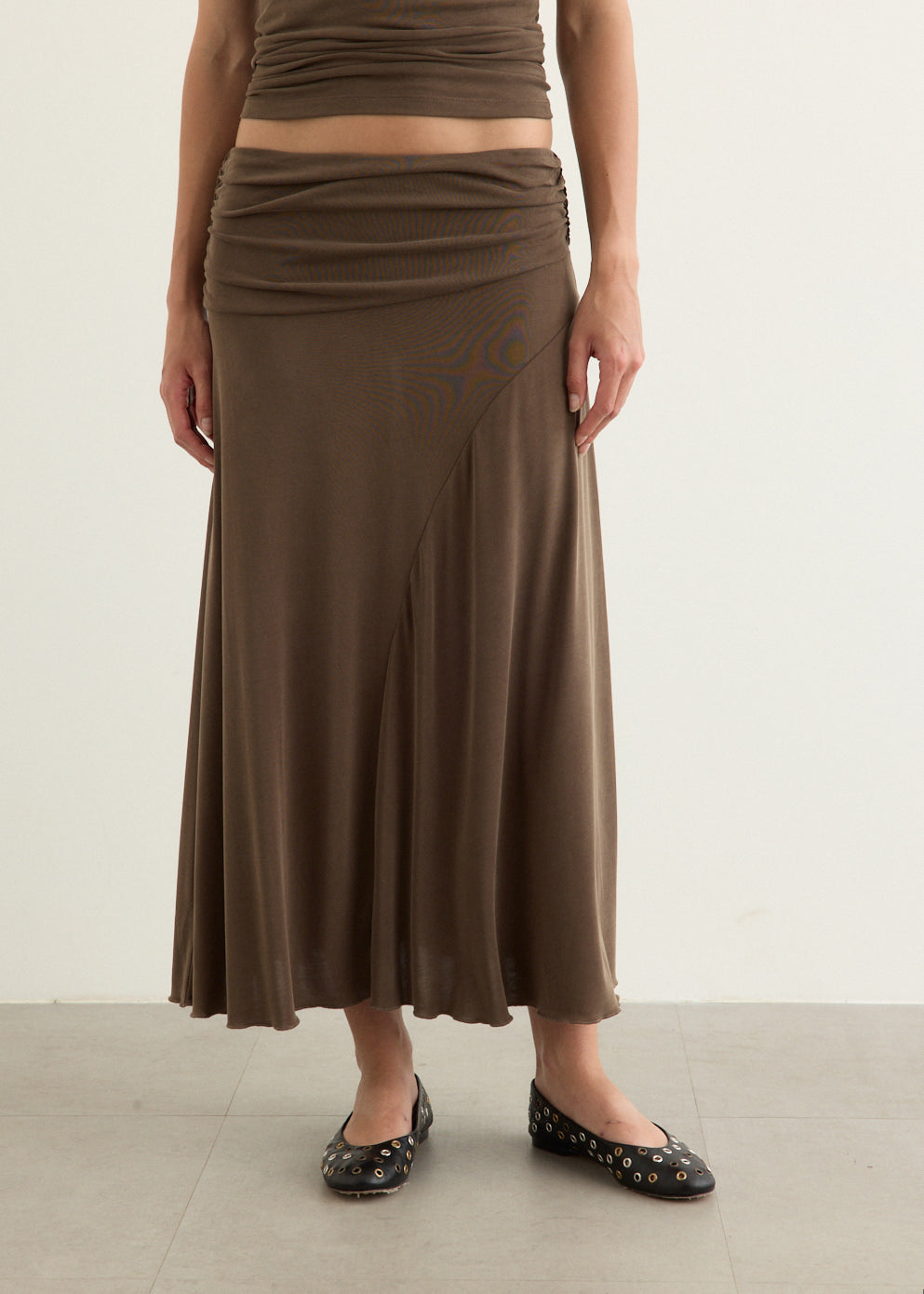 Wave Midi Skirt