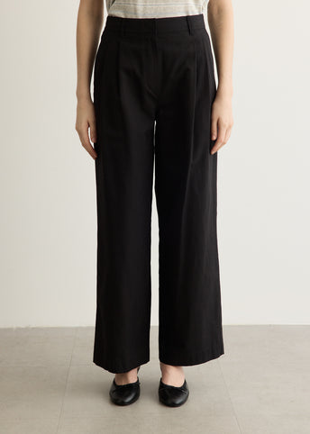 Double Pleated Chino Pants