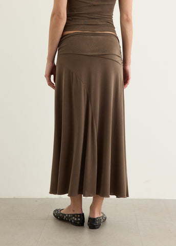 Wave Midi Skirt