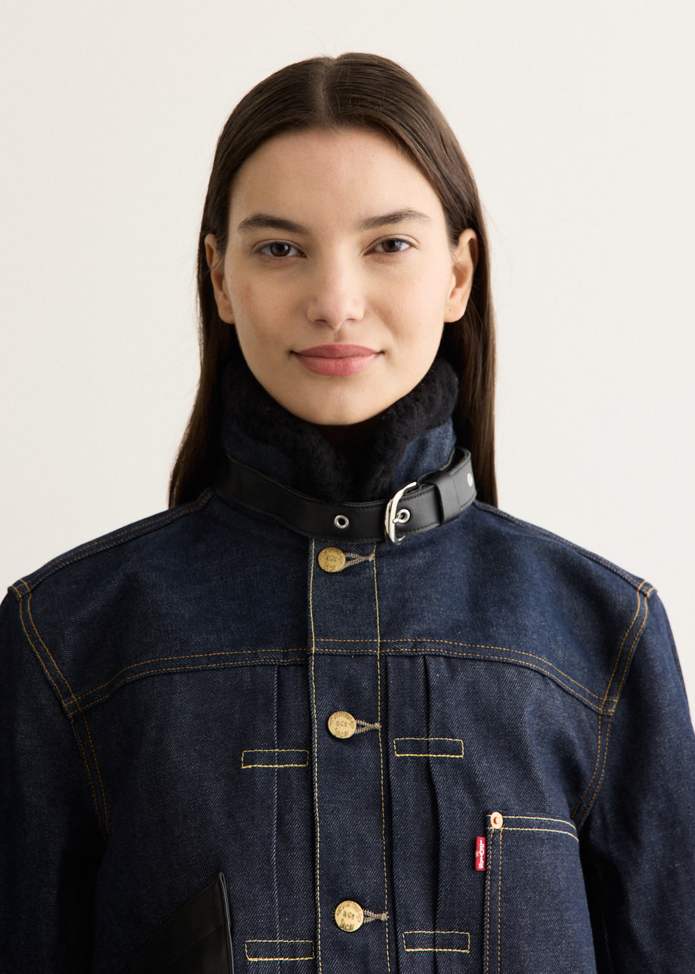 x Sacai Women's Sherpa Jacket