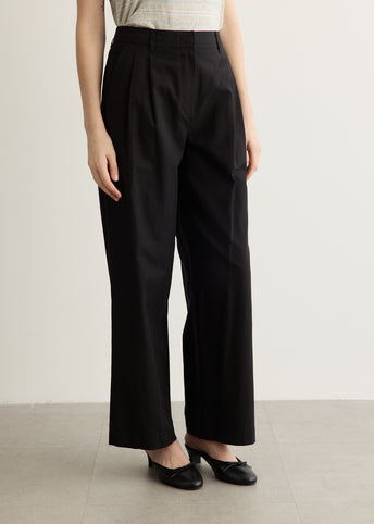 Double Pleated Chino Pants