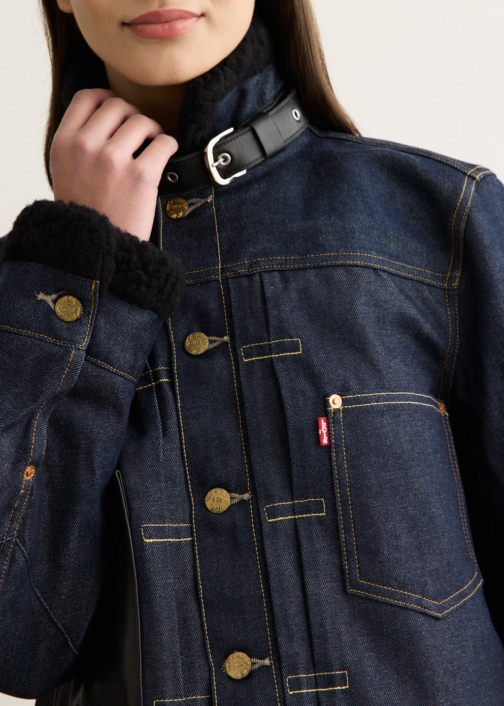x Sacai Women's Sherpa Jacket