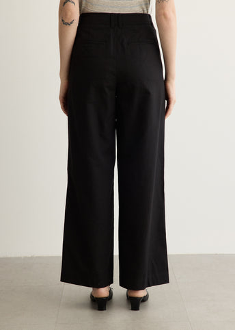 Double Pleated Chino Pants