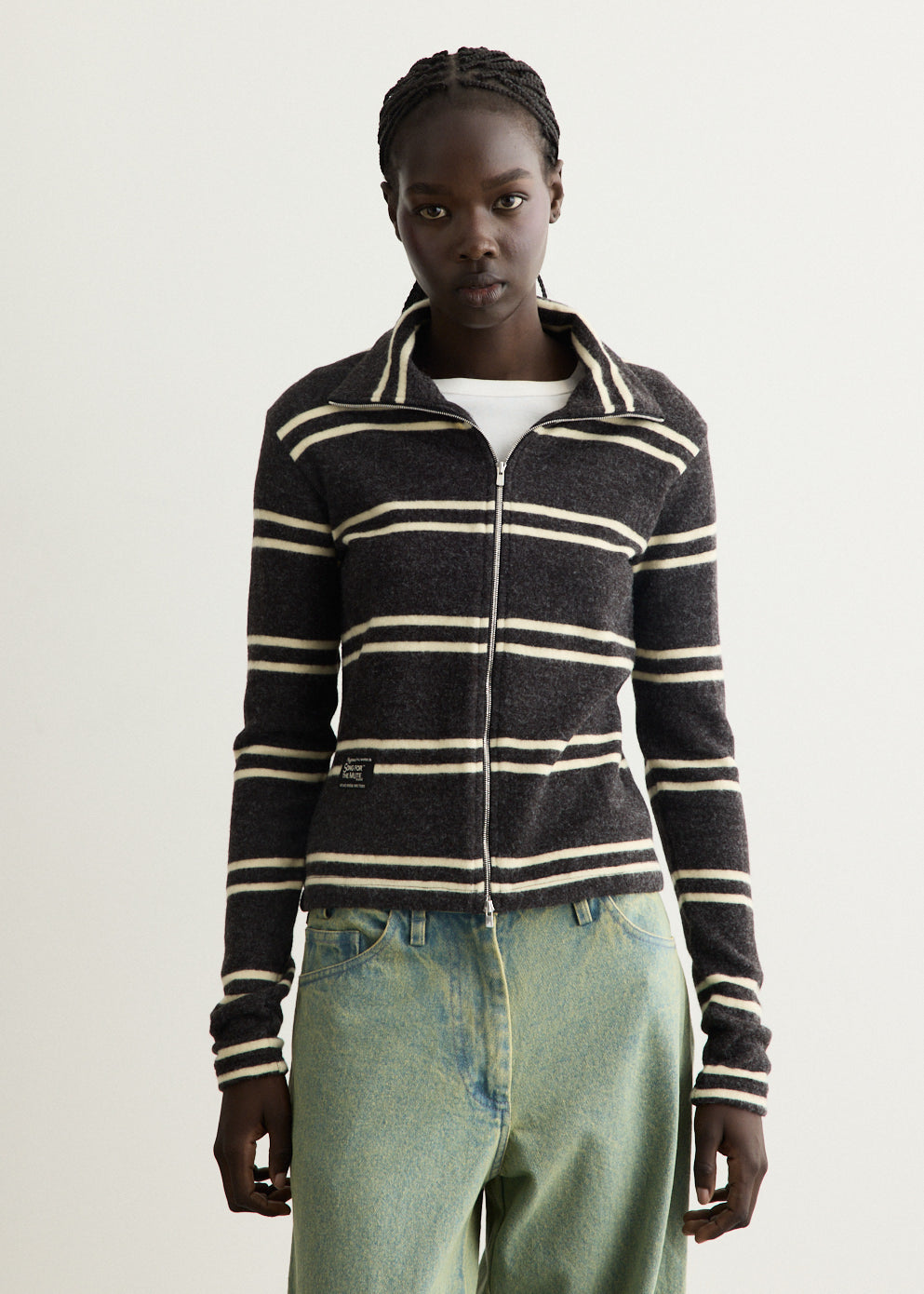 Zip Up Cardigan