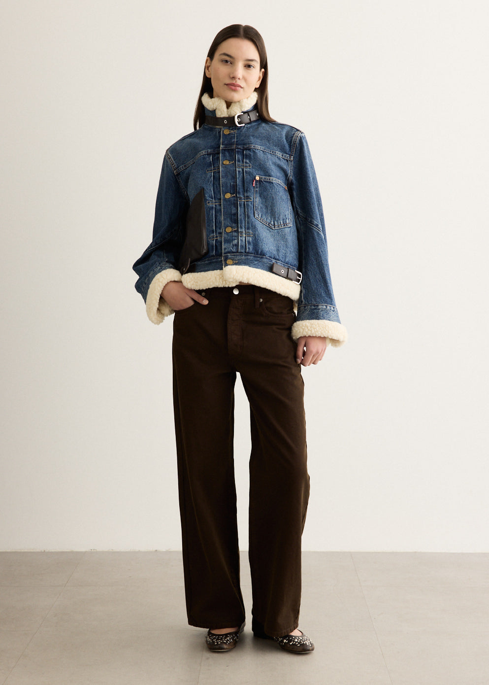 x Sacai Women's Sherpa Jacket
