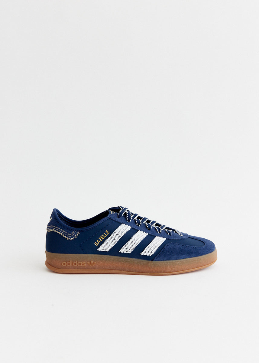 adidas gazelle silver green womens x CLOT by Edison Chen Gazelle Sneakers