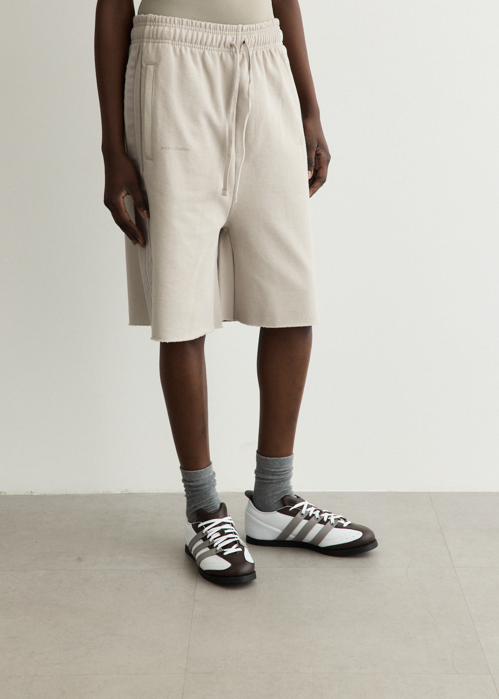 x Entire Studios Uniform Heavy Drop Shorts