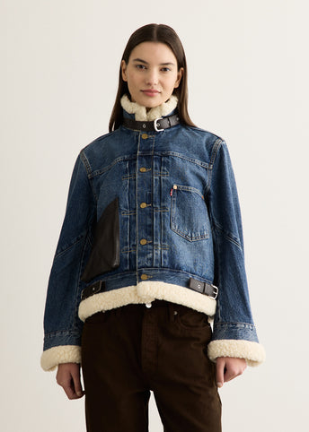 x Sacai Women's Sherpa Jacket