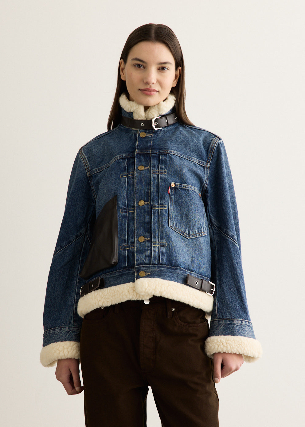 x Sacai Women's Sherpa Jacket
