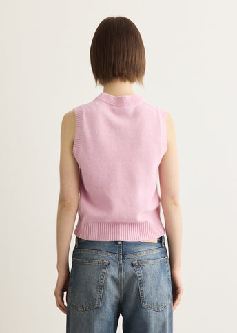 Graphic Wool Vest