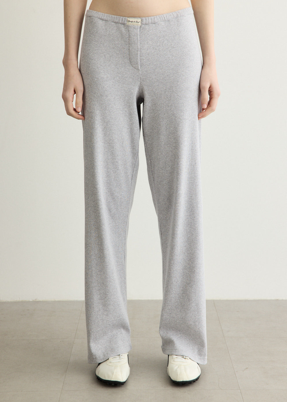 Signature Logo Ribbed House Pants