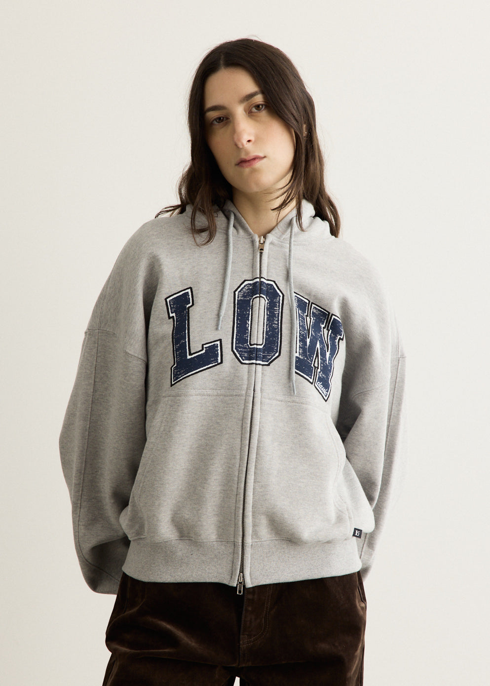 Low Soft Sweat Zip-Up Hoodie