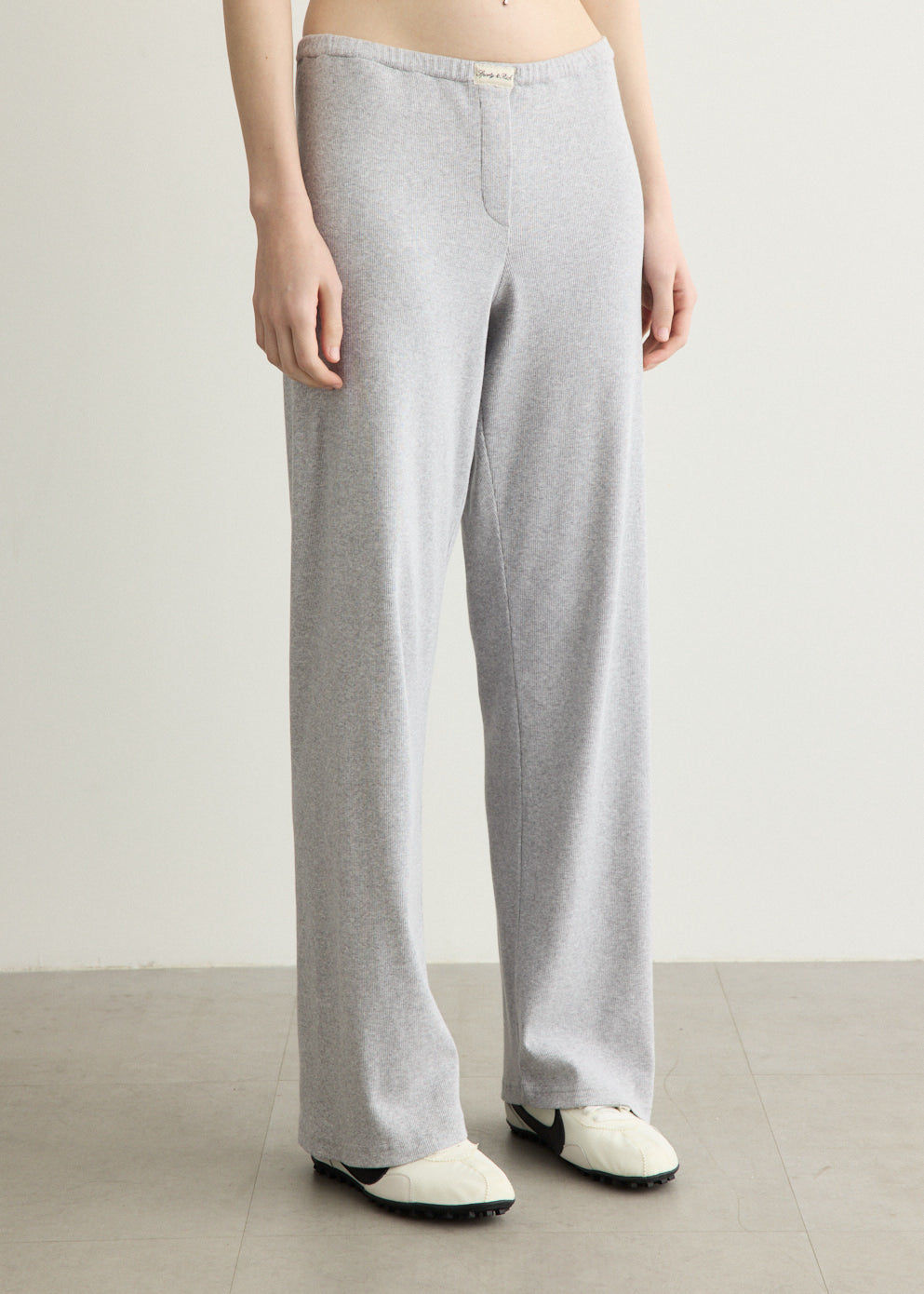 Signature Logo Ribbed House Pants