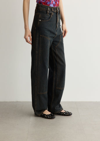 Double Knee Baggy Jeans