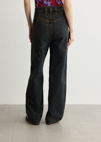 Double Knee Baggy Jeans