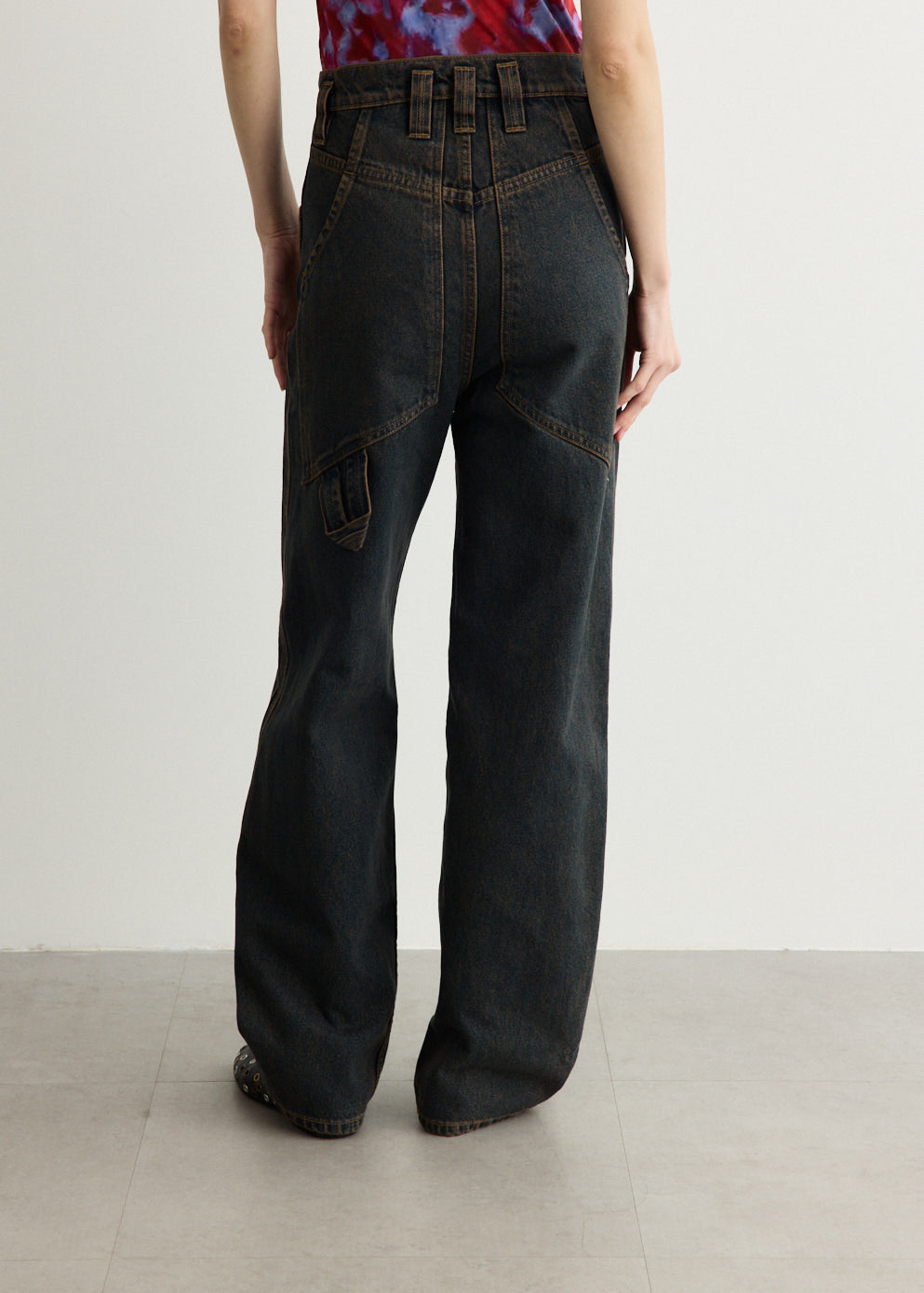 Double Knee Baggy Jeans