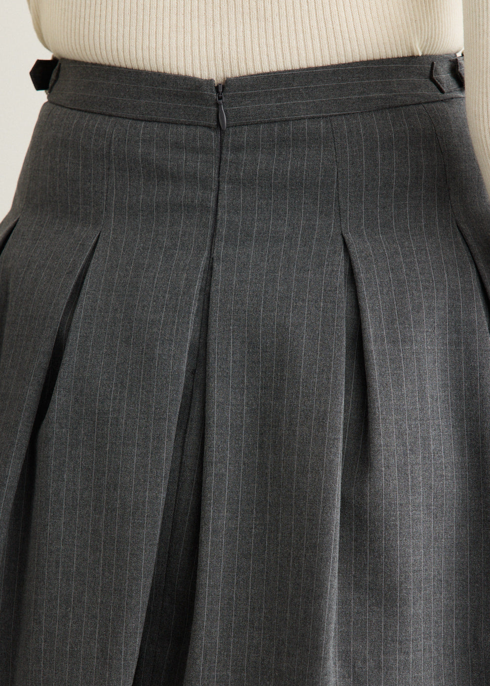 Pleats Mini Skirt