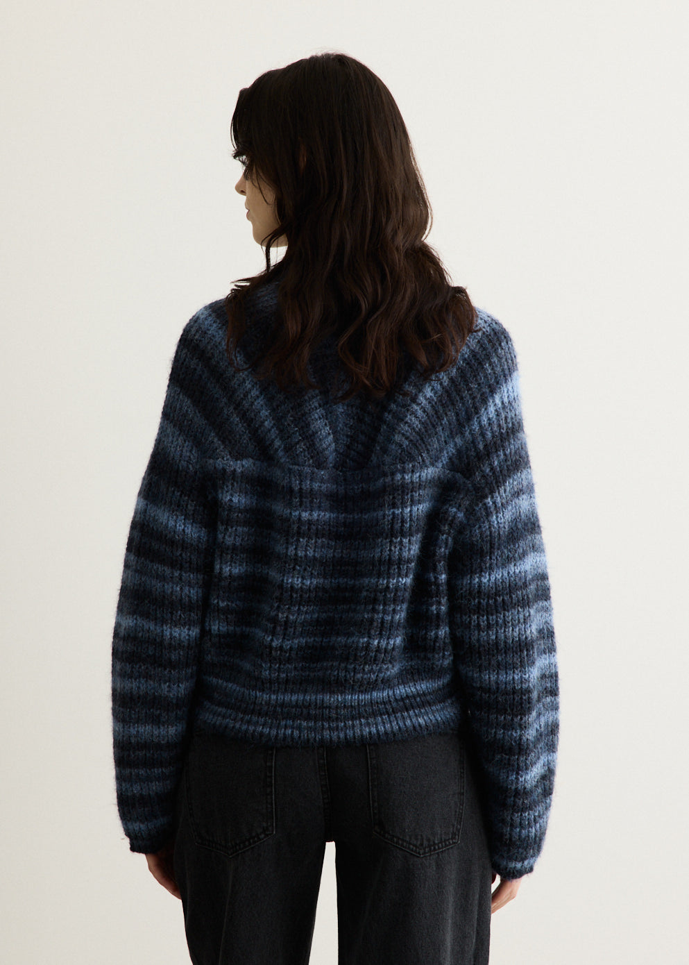 Adore Cropped V Neck Jumper