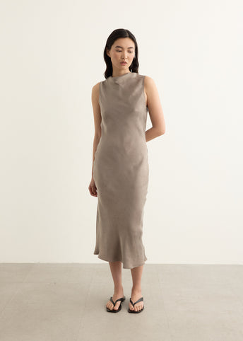 Infinity Cowl Neck Dress
