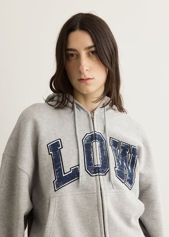 Low Soft Sweat Zip-Up Hoodie