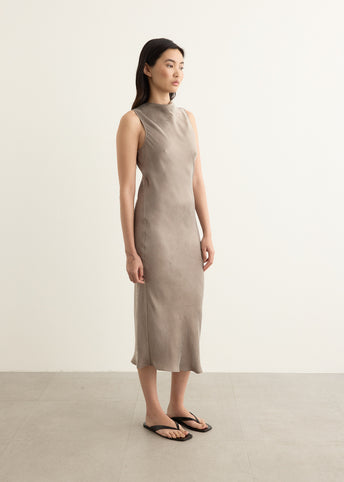 Infinity Cowl Neck Dress
