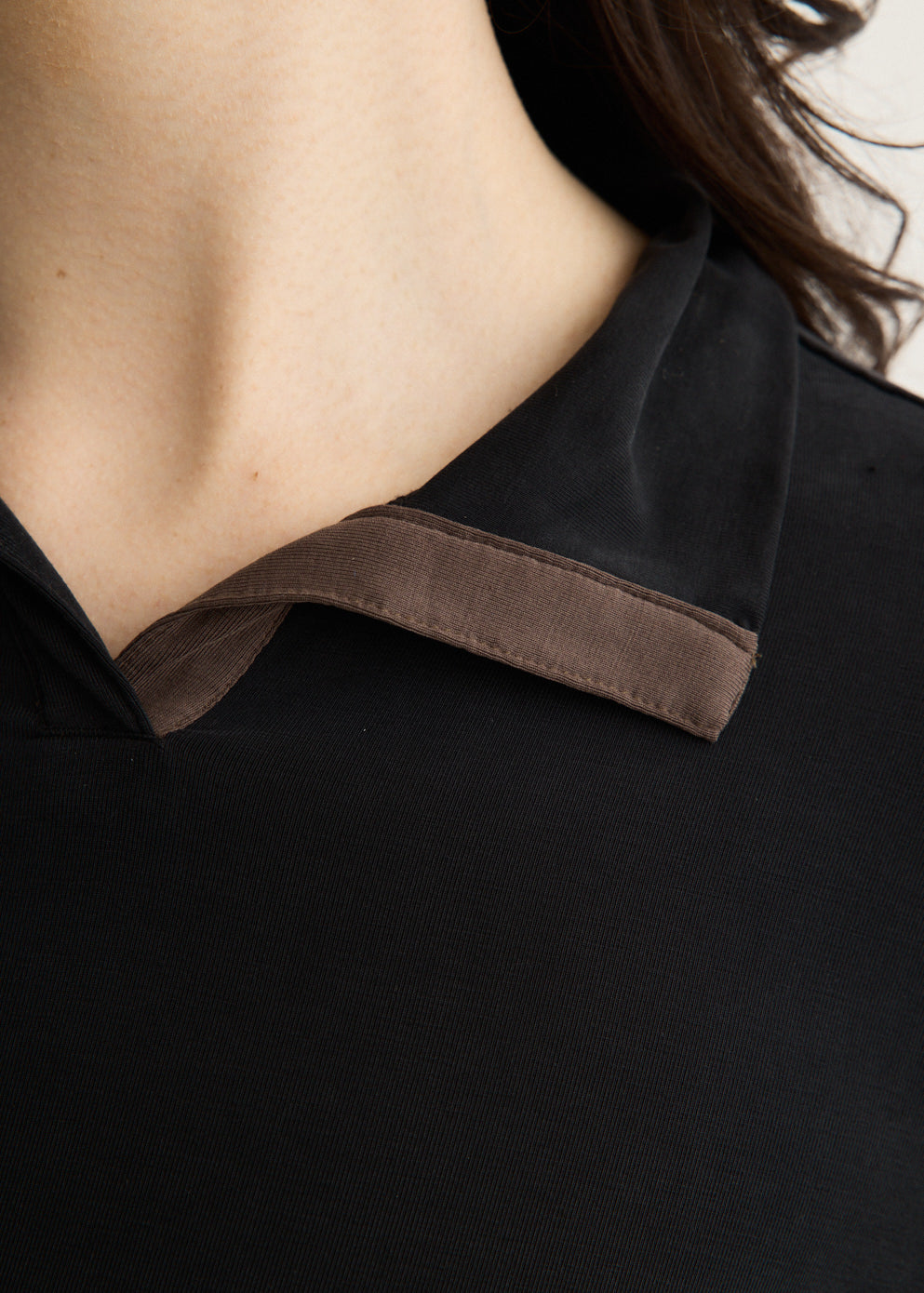 Prep Polo Long Sleeve Top