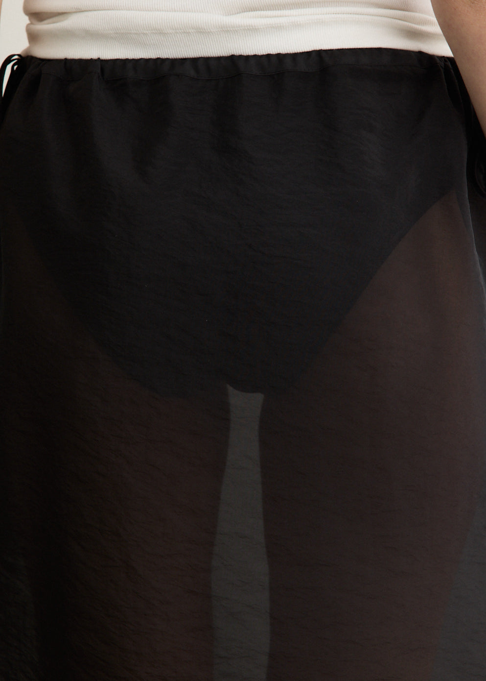 See-Through Layering Skirt