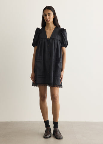 Light Linen Angel Mini Dress