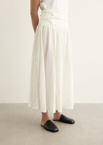 Meridian Lace Up Skirt