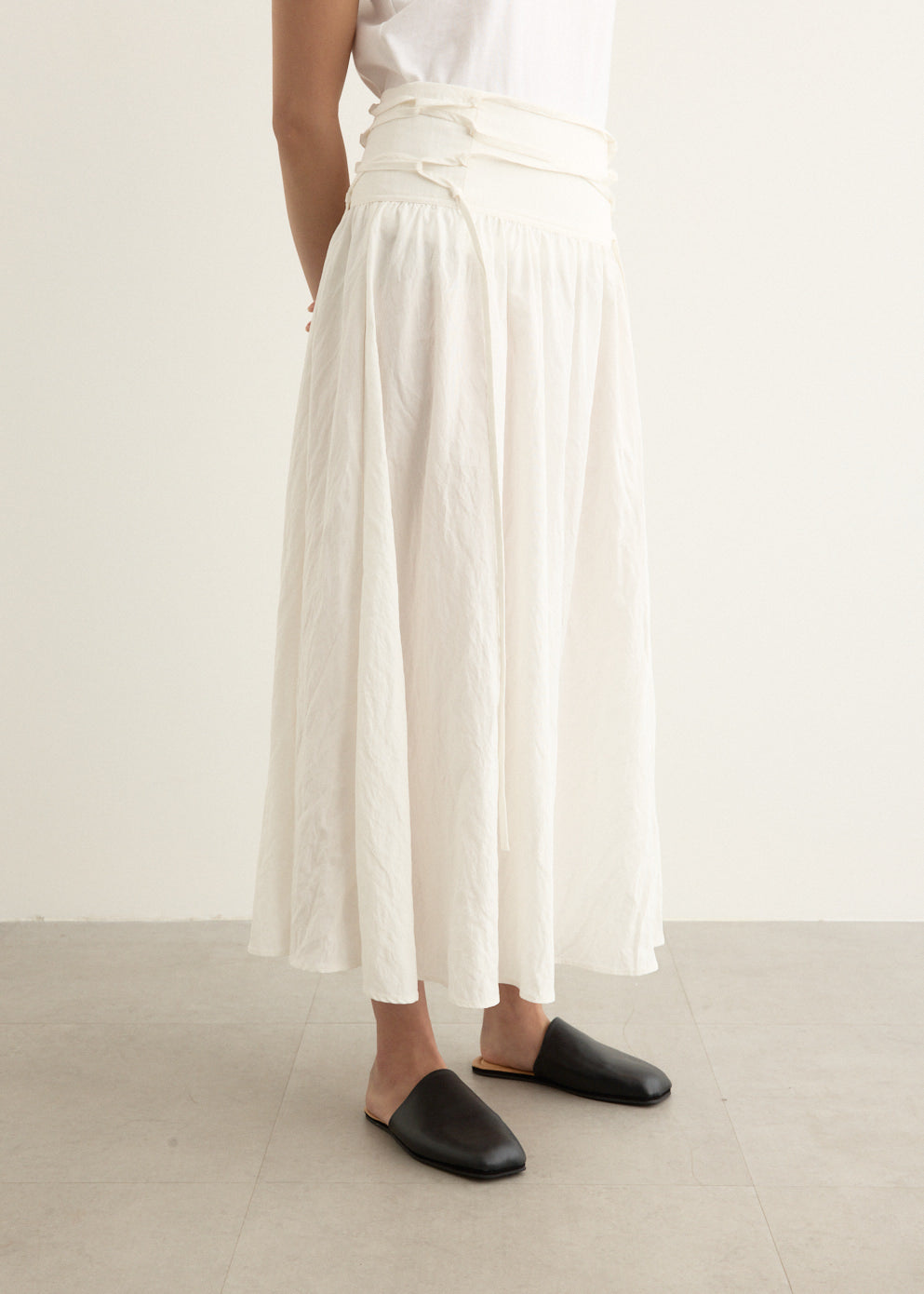 Meridian Lace Up Skirt
