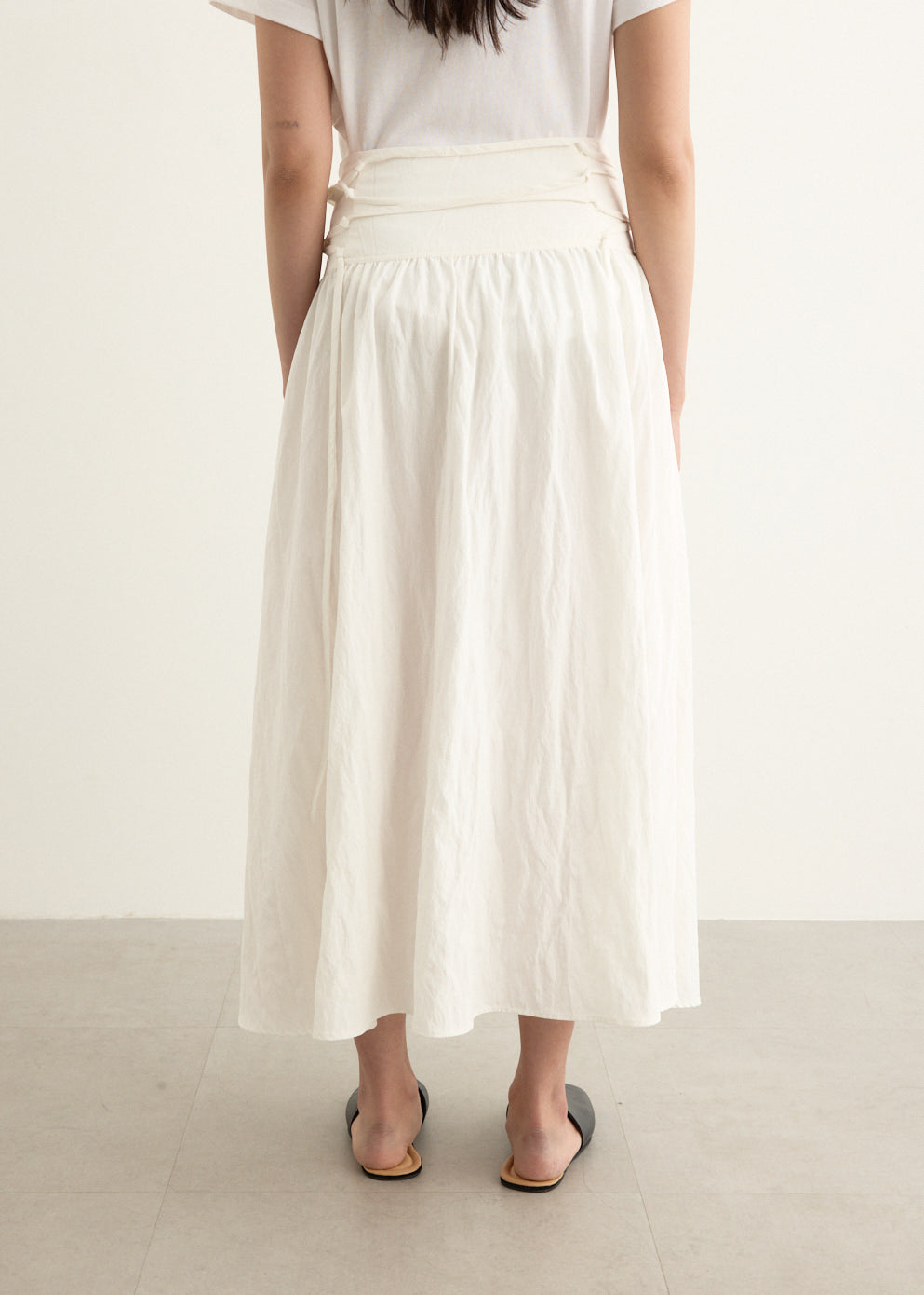 Meridian Lace Up Skirt