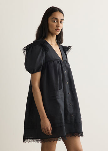 Light Linen Angel Mini Dress