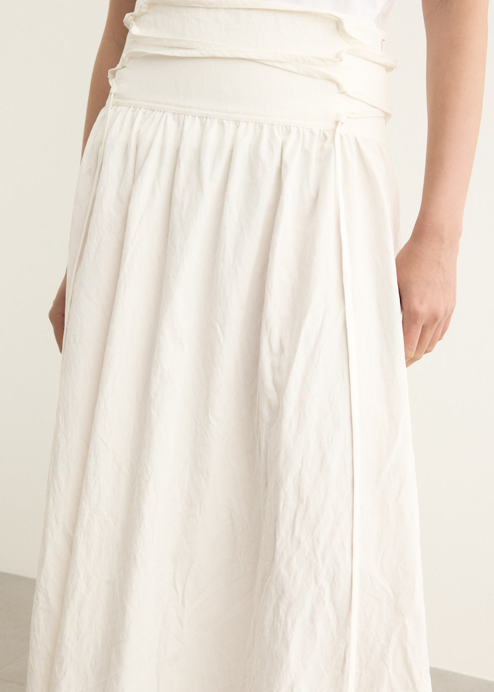 Meridian Lace Up Skirt