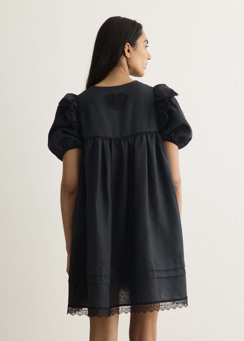 Light Linen Angel Mini Dress